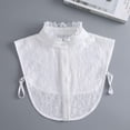 thumbnail image 5 of CAILDANL Fake Collar Detachable Dickey Collar Blouse Half Shirts Lace False Collars for Women Girls, 5 of 7