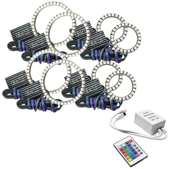 Oracle Lighting - 5835-504 Fits select: 2015-2018,2021 JEEP WRANGLER UNLIMITED