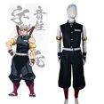 thumbnail image 4 of Peluca de cosplay de anime Demoon Slayeer, disfraz de Uzui Tengen, peluca de uniforme, espada de aniquilación de demonios, pilar de sonido, traje de Halloween, 4 of 5