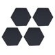 thumbnail image 5 of 4 piezas de losas para jardín, losas para caminos, losas de imitación para jardín, caminos y paisajismo exterior. Forma hexagonal, 5 of 8