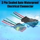 thumbnail image 2 of Kit de conector eléctrico impermeable para coche, 5 juegos, 3 pines, sellado, impermeable Jadeshay A, 2 of 9