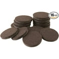 thumbnail image 1 of CHOK 1” Round Self-Stick Felt Furniture Pads  Beige (160 Pack), 1 of 5