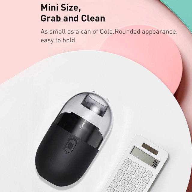 Aspiradora de escritorio Baseus C2 Mini limpiador de polvo de mesa inalámbrico con pilas AA Tmvgtek Para estrenar
