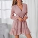 thumbnail image 1 of Vestido De Primavera Verano, Vestido Con Cuello En V Resistente A Las Arrugas Para La Playa ANGGREK No, 1 of 6