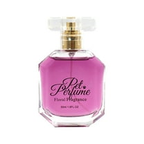 KMWGRE Pet Perfume Floral Scented Spray for Dogs and Cats High Appearance Grooming Care 50ml Purple 10cm