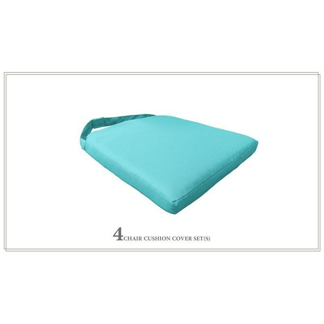 TK Coussin d'Extérieur Classique pour Chaise de Salle à Manger en Aruba (Lot de 4)