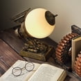 thumbnail image 1 of Figurine de Statue de Sculpture Illuminée Dirigeable Steampunk, 1 of 1