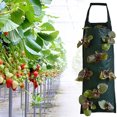 thumbnail image 5 of ZMKIAG Breathable Canvas Hanging Planter Grow Bag, Garden Tomato Planter Bags, Outdoor Durable Aeration Fabric Grow Bags for Vegetables Potato Tomato Strawberry, 5 of 6