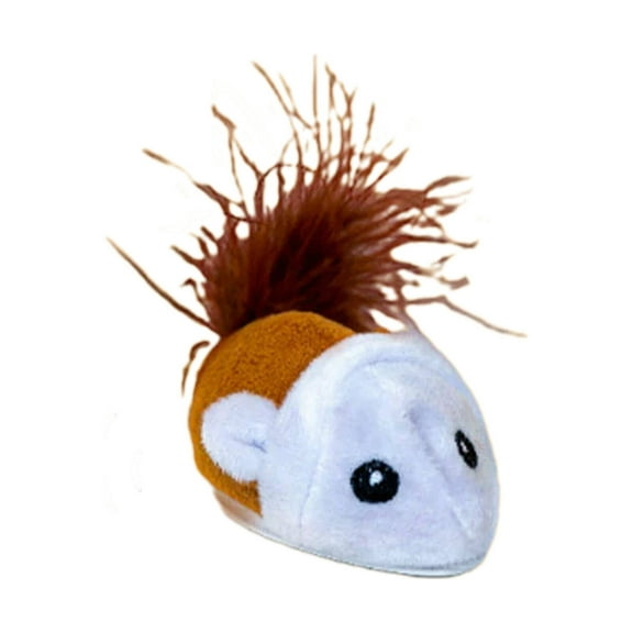 BESTSKY Cat Tunnel, Electric Mouse Toy Interactive Cat Toy, Avoidance Feature Self-Play for Cats Kitten Toys,Grey