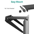 thumbnail image 4 of Estante superior para TV WALI TSP002-2B, 12 pulgadas, ajustable, negro, 4 of 8