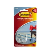 Bulk buys 3M Small Clear Damage-Free Hanging Hooks