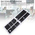 thumbnail image 4 of 132 Keys French Keyboard Keycaps, Minimalist ABS Light Transmitting Keycaps For Backlit Keyboards, Replacement French Keycaps For 61 64 68 84 87 96 98 100 104 108 Keyboards, 4 of 7