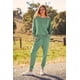 thumbnail image 3 of Conjunto Deportivo PRETTYGARDEN para Mujer 2 Piezas de Punto Canalé Talla S, 3 of 8