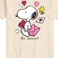 thumbnail image 3 of Peanuts - Snoopy Valentines Be Sweet Short Sleeve Graphic T-Shirt, 3 of 6