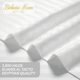 thumbnail image 3 of Set De Sábanas Matrimonial 2800 Hilos Premium Bárbara Home Xtellar blanco, 3 of 3