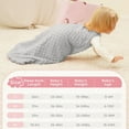 thumbnail image 5 of Yoofoss Fleece Baby Sleep Sack 18-24 Months with Plush Dots, TOG 1.5 Baby Wearable Blanket with 2-Way Zipper, Cotton Toddler Sleep Sack Fleece, 5 of 8