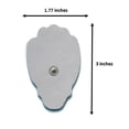 thumbnail image 3 of 20 Pack (10 Pairs) Hand Shape Unit Electrode Pads Reusable Self-adhesive Replacement Massage Pads For Massager, 3 of 4