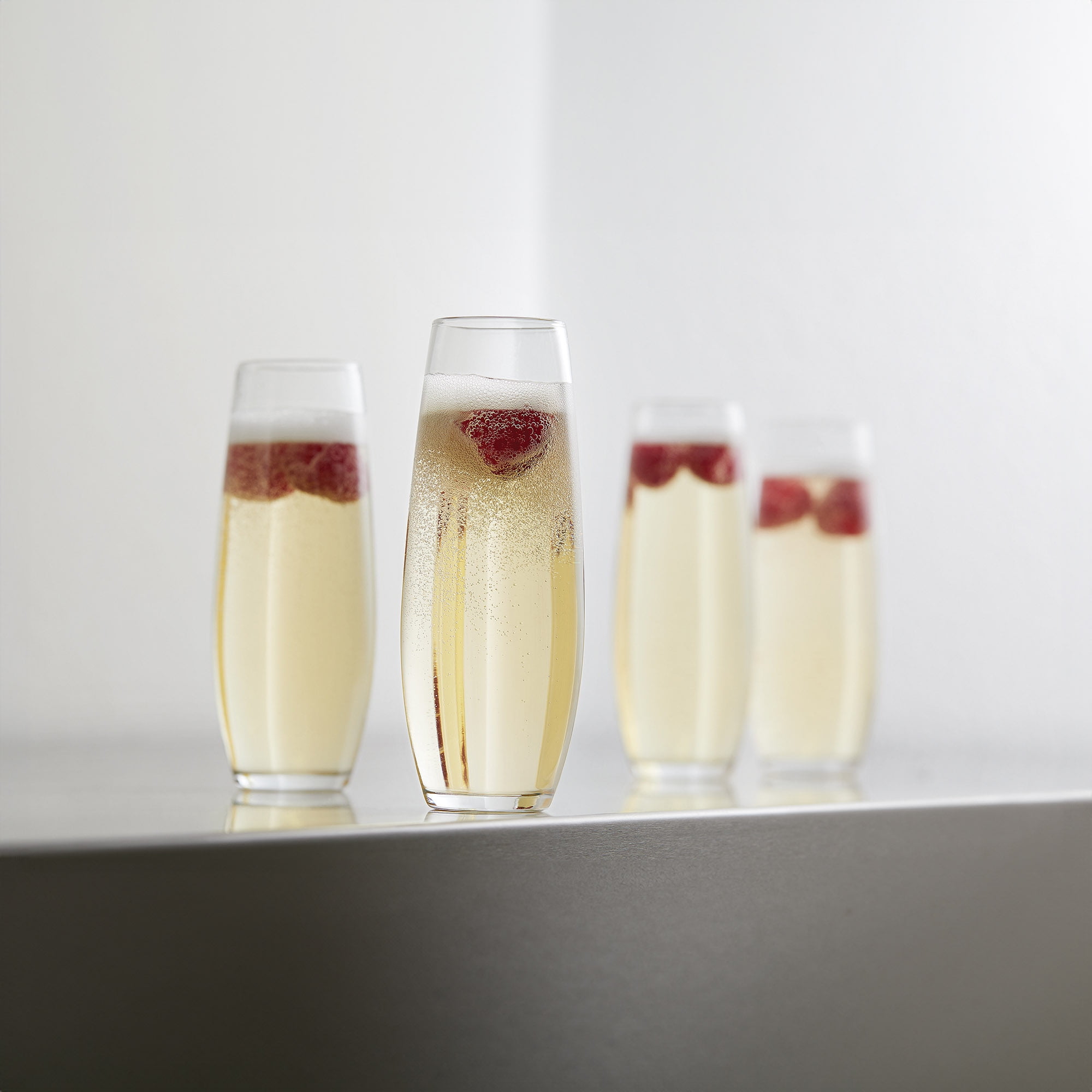 Mainstays Stemless 9.6 oz Flutes (Set of 12)