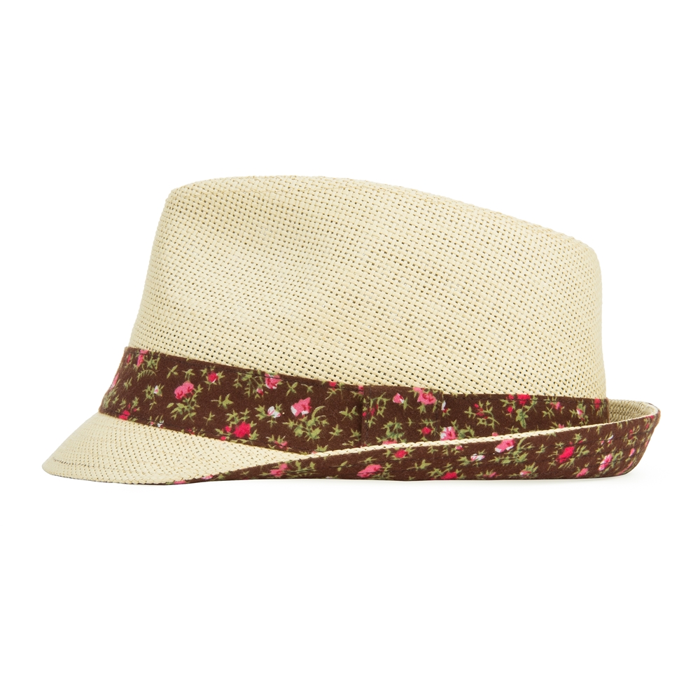 Casual Adventure Trilby Crochet Bow Hat [One Size Fits Most]