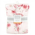 thumbnail image 2 of Hudson Baby Infant Girl Plush Sleeping Bag, Sack, Blanket, Blush Rose Long-Sleeve, 0-6 Months, 2 of 2