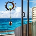 thumbnail image 3 of Garden Wind Chimes Sun Wind Chimes Luminous Metal Crafts Ornaments Garden Balcony Pendants, 3 of 5