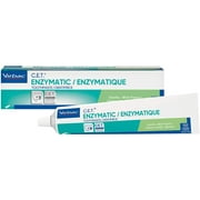 Angle View: Virbac CET Enzymatic Toothpaste| Eliminates Bad Breath by Removing Plaque and Tartar Buildup | Best Pet Dental Care Toothpaste