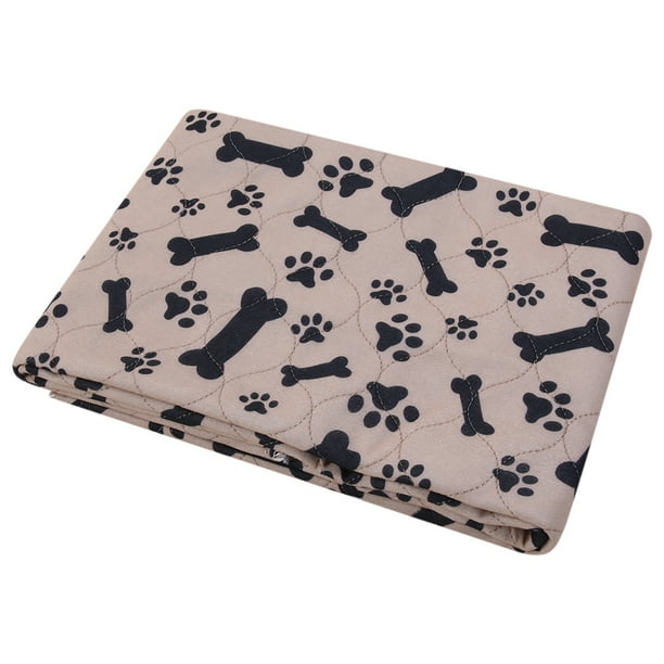 Almohadilla para orinar para perros, poliéster, reutilizable, impermeable, para perros, almohadilla reutilizable para orinar para perros, estera para orina para perros, diseño exquisito