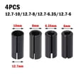 thumbnail image 1 of Chendee 4Pcs Router Bit High Precision Adapter Collet Adapter 12.7-6 6.35 8 10Mm, 1 of 9