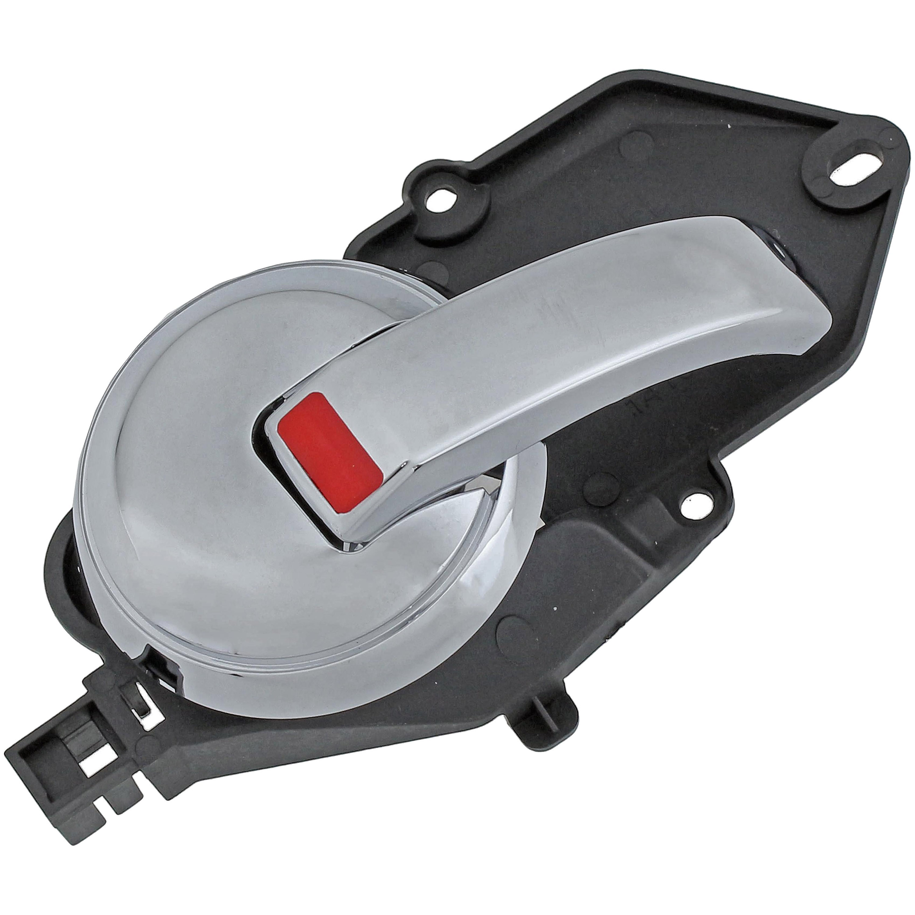 Dorman 96482 Driver Side Interior Door Handle for Specific Fiat Models, Black; Chrome