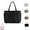 Black, variant on Lightweight Crush Bow Tote Bag for Women, Fluffy & Lightweight Large Purses Quilted for Work Travel