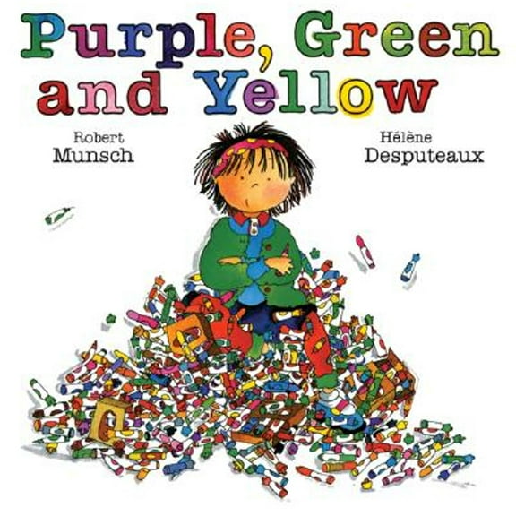 Pre-Owned Purple, Green and Yellow (Munsch for Kids) (Paperback) 1550372564 9781550372564