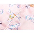 thumbnail image 7 of Tebbis Satin Pajamas for Girls-Cute Pink Silky Short-Sleeved Set with Adorable Cat & Yarn Ball Print Size 8, 7 of 7