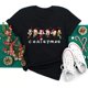 thumbnail image 4 of Camisetas con estampado de Disney para mujer, camisetas negras de Feliz Navidad Kawaii Y2K de los años 90, camisetas de Papá Noel, camisetas para mujer, ropa Harajuku, 4 of 4