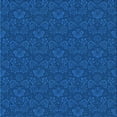 thumbnail image 1 of Ahgly Company Tapis d'Intérieur Lavable en Machine Carré Transitionnel Bleu Bleuet, 7 Pieds Carré, 1 of 7