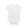 thumbnail image 2 of Gvmfive Newborn Baby Boys Girls Short Sleeve Romper Bodysuit Jumpsuit 6-9 Months, 2 of 7