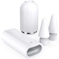 thumbnail image 1 of Juego de accesorios de repuesto genéricos para iPencil con tapa magnética, adaptador de carga y puntas para Apple Pencil de 1.ª generación (marfil, tapa+puntas+adaptador) Sincero Electrónica, 1 of 5