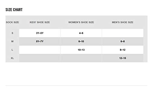 men's nike crew socks size chart