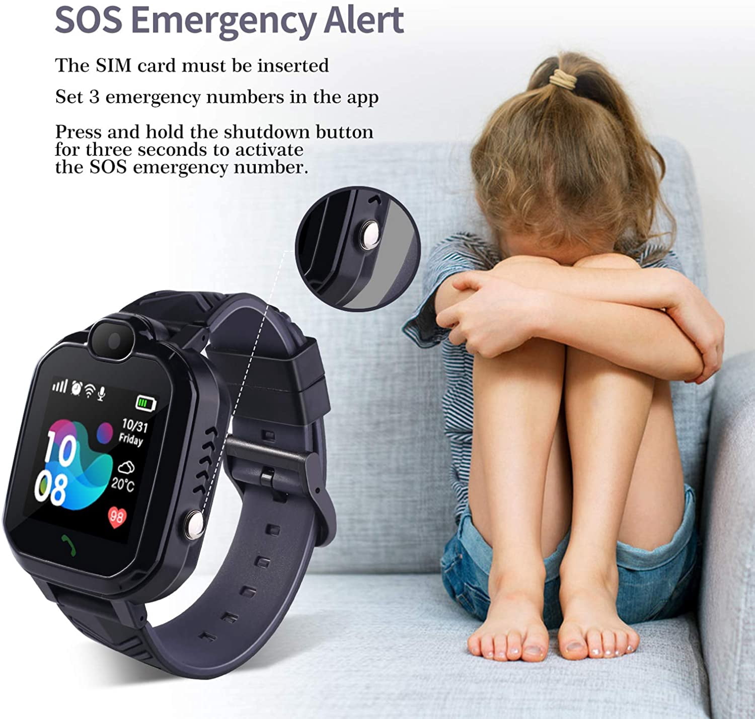 ltain kids smart watch