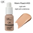 thumbnail image 2 of Savings Oefntac Concealer Beauty QIC Concealer Matte Liquid Foundation Natural Moisturizing Foundation Cream,30ML, 2 of 2
