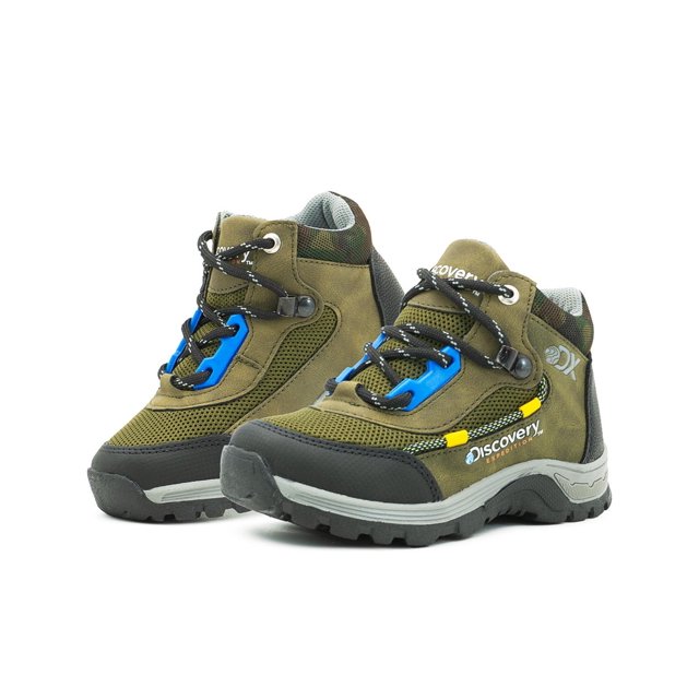 Bota militar Discovery Expedition Kids Banff verde oscuro para Niño 21