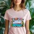 thumbnail image 5 of Camping Is My Happy Place T-Shirt – Colorful Vintage Camper Tee, Graphite Heather, Size 4XL, 5 of 6