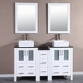 thumbnail image 3 of Bosconi Double Bathroom Vanity with Vessel Sinks, 3 of 9