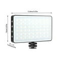 thumbnail image 3 of Klonfd RGB Selfie Light With 12 Effects Rechargeable LED Video Light For Phone Portable Dimmable Panel Lamp With 3100mAh Battery And Type C Charging, 3 of 6