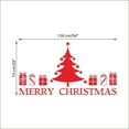 thumbnail image 4 of nipocaio 1pc Christmas TREE XMAS GIFT Wall Sticker / Window sticker Xmas Home Decor, 4 of 4