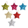 thumbnail image 2 of 6Pcs Glitter Pendant, Christmas Tree Hanging Ornament Decorations, Nordic Xmas Pendant for Indoor Party Favors Colorful, 2 of 8