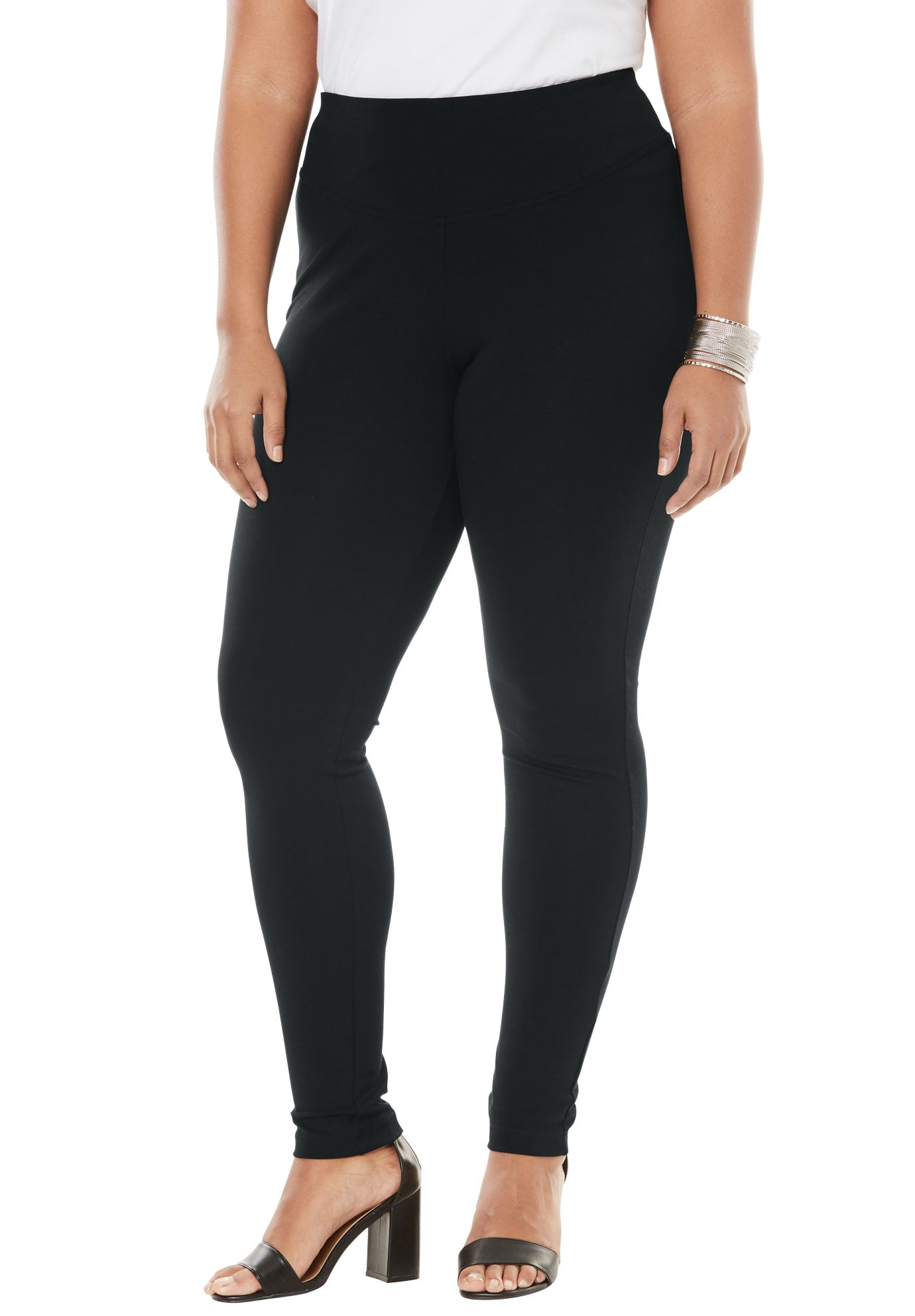 plus size control top leggings