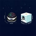 thumbnail image 3 of Binwennn Starry Sky Projection Light Children's Birthday Remote Control Atmosphere Light Rotating Music Colorful Night Light Bedtime Bulb Kids Room Baby Light Ceiling Light Show Projector Astronaut, 3 of 4