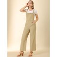 thumbnail image 4 of Unique Bargains Women's Ruffled Neck Country Style Jumpsuits, 4 of 6