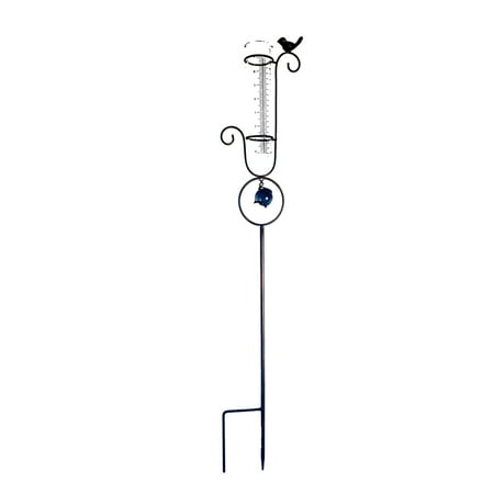 

31.5 Rain Gauge Outdoor Rain Gauges with Glass Tube for Garden Yard Patio