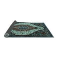 thumbnail image 2 of Ahgly Company Indoor Square Persian Light Blue Traditional Area Rugs, 6' Square, 2 of 4